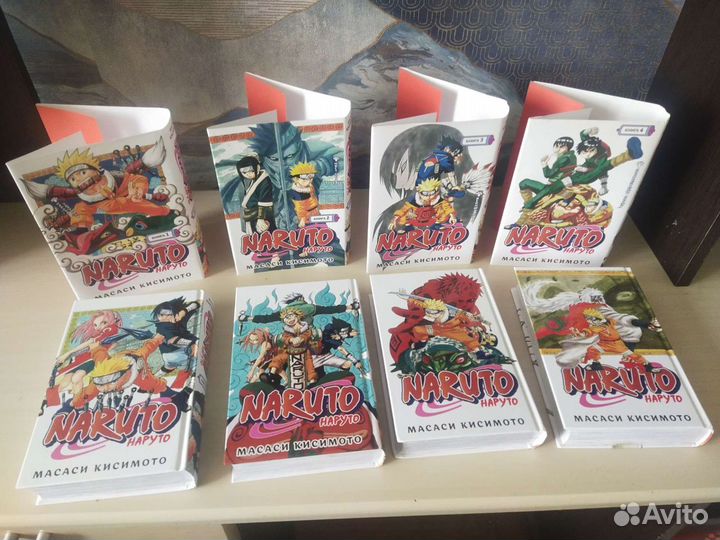 Манга наруто 1, 2, 3, 4 том