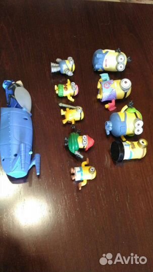Игрушки Макдональдс пакетом и по отдельности