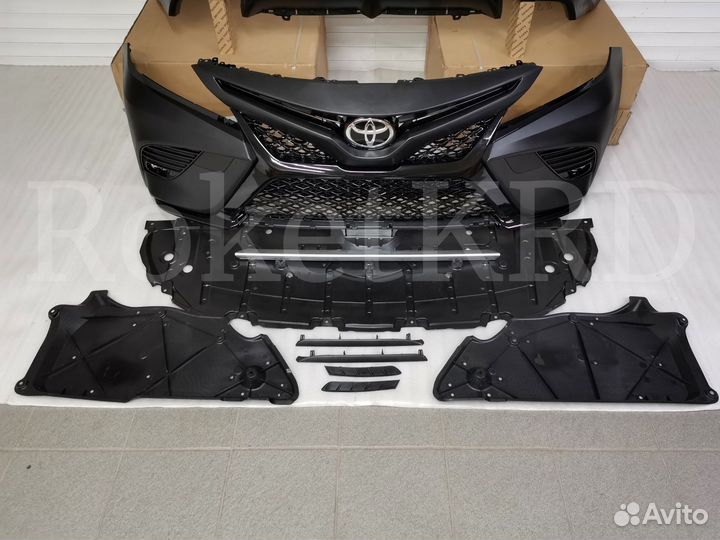 Бамперы от USA версии Camry 70 2017-19г