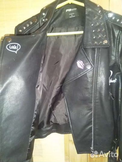 Куртка кожаная женская 48 размер L FBsister