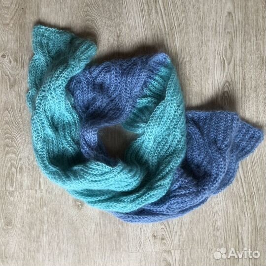 Шарф 100 мохер