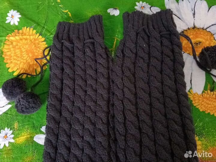 Гетры женские вязаные