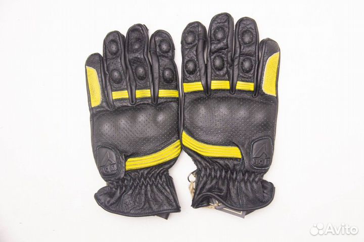 Перчатки by city retro ii black/yellow