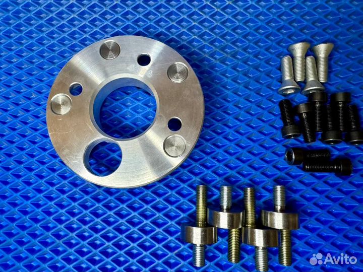 Адаптеры 2шт 4х100-5х120 15мм. LADA BMW Renault