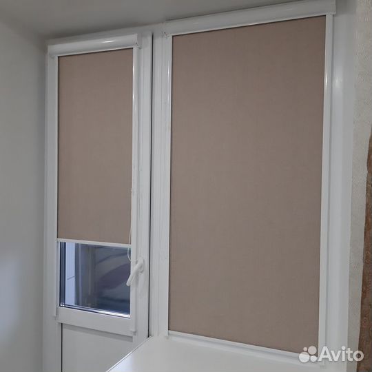 Жалюзи рулонные с направляющими