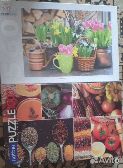 Пазлы б/у