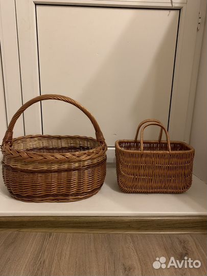 Корзины из натуральной лозы - новые