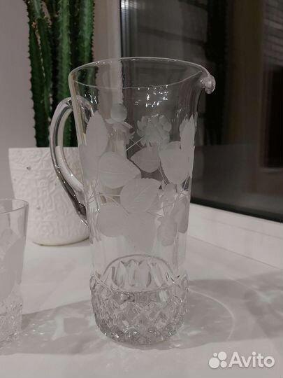 Графин с 2-мя стаканами СССР