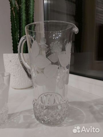 Графин с 2-мя стаканами СССР