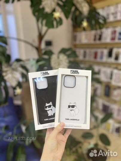 Чехол Karl Lagerfeld iPhone 14 Pro max airpods pro
