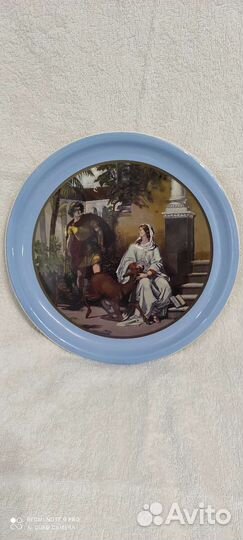 Тарелка настенная зик