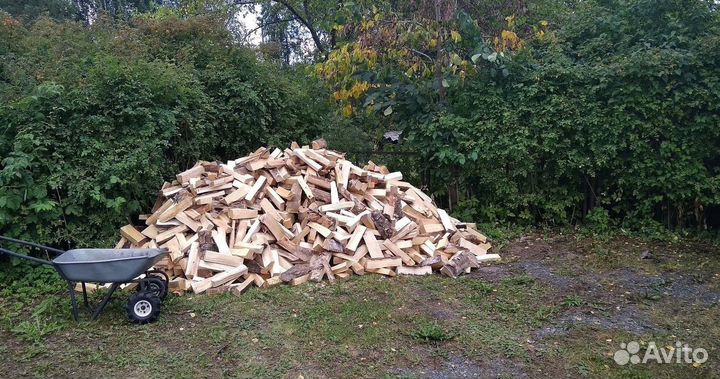 Дрова березовые колотые