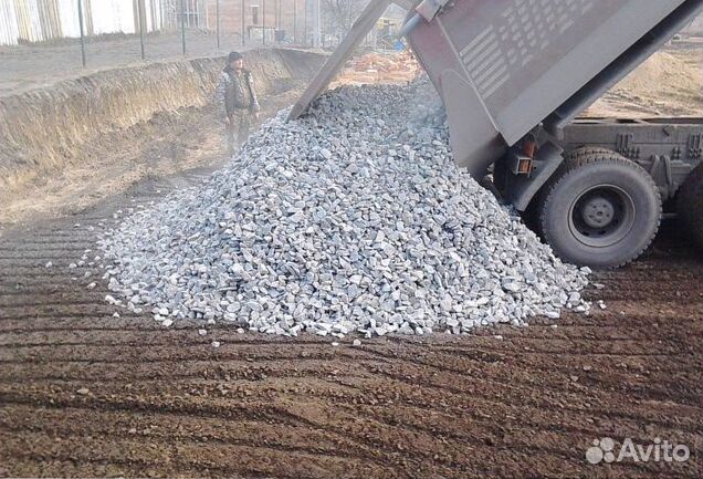 Щебень гранитный 5-20