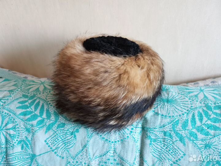 Шапка меховая, воротник