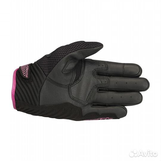 Handschuhe Alpinestars Stella SMX-1 Air Schwarz-Fuchsia Damen Schwarz, Rosa