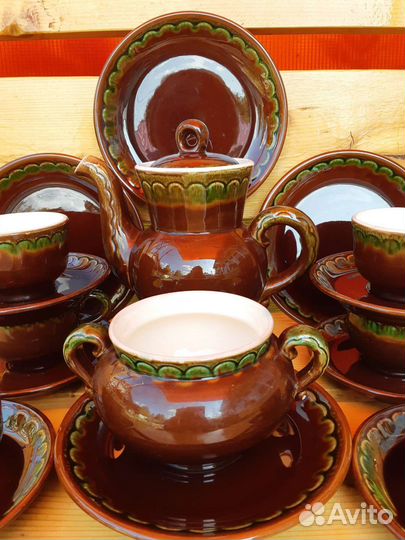 Сервиз зик керамика на 6 персон