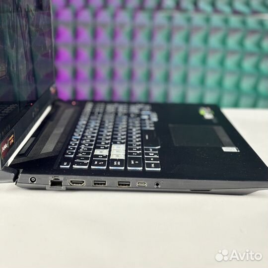 Игровой ноутбук Asus Ryzen7/RTX3060/17,3/144Hz