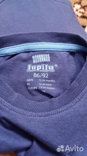 Рубашки и лонгсливы пакетом 86-92