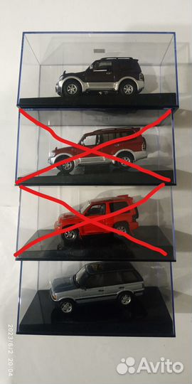 Модели джипов праворуких от AutoArt 1:43