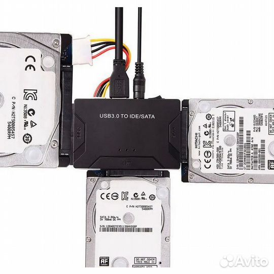 Адаптер USB 3.0 на sata/IDE HDD, SDD