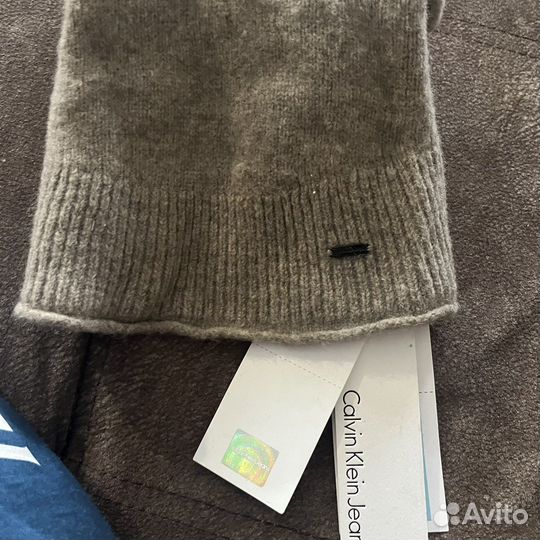 Шапка вязаная calvin klan