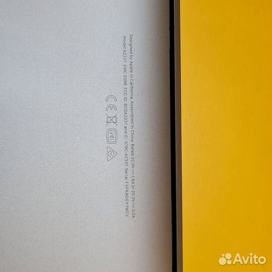 Ноутбук Apple MacBooK Air 13-inch 2020 M1 8/256 гб