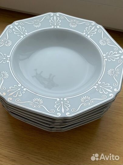 Тарелки суповые фарфор чехия