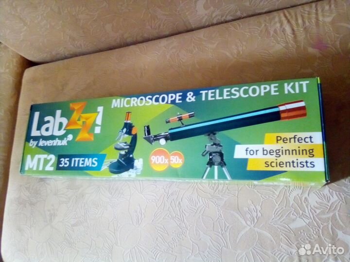 Набор Levenhuk LabZZ MT2: микроскоп и телескоп