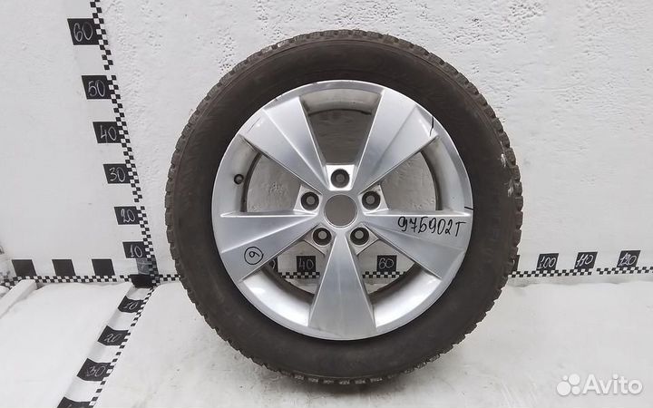 Диск колеса литой Skoda Octavia A7 R16