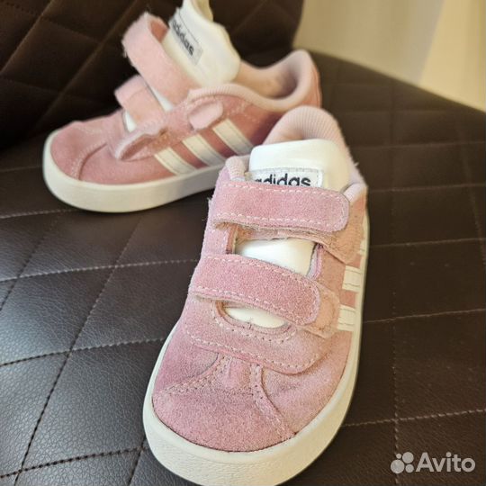 Кеды adidas, детские, для девочки, 23 размер