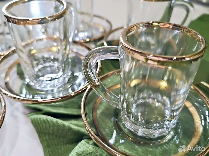 Набор кофейных чашек СССР 6 персон