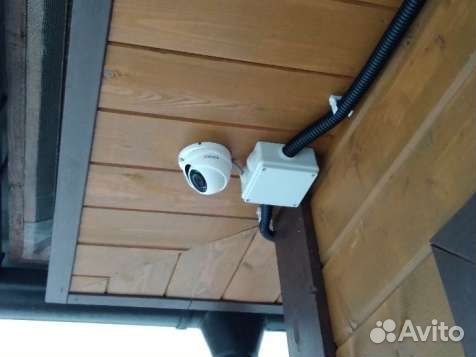 Видеонаблюдение в дом с монтажом