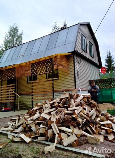 Дрова колотые привезем