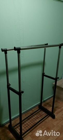 Стойка для вещей, вешалка, вешало бу на колесиках