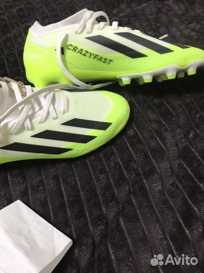 Бутсы adidas детские crazyfast 38р