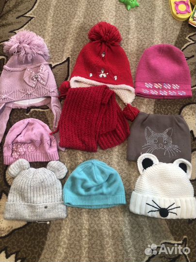 Шапки для девочки