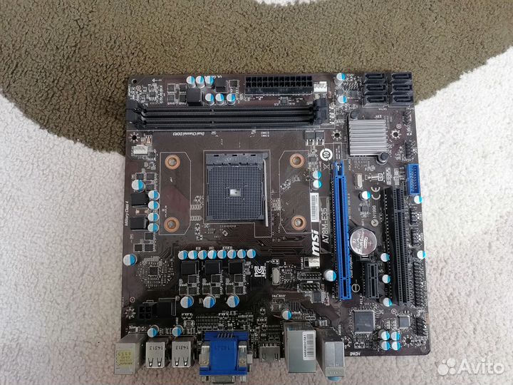 Материнская плата FM2B. MSI A78M-E35