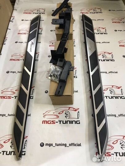 Пороги на Porsche Macan 2014+ года