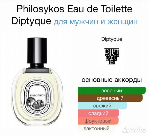 Парфюм Diptyque Philosykos 100ml Унисекс