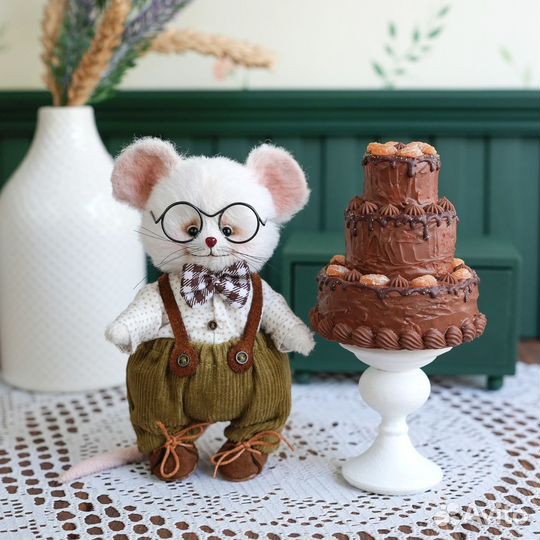 Коллекционный мышонок Тедди