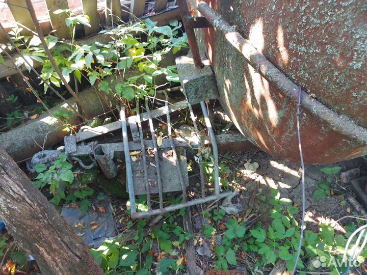 Прицеп бочка, металлическая