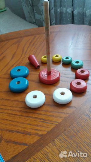 Пирамида игрушка СССР