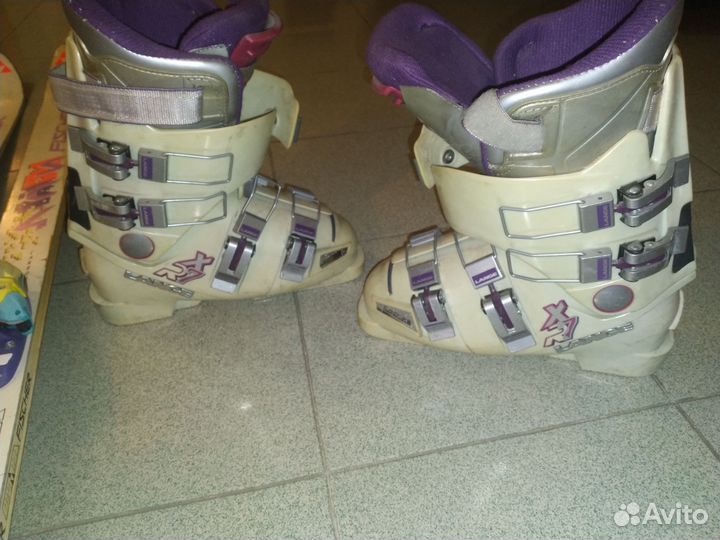 Горные лыжи комплект женские
