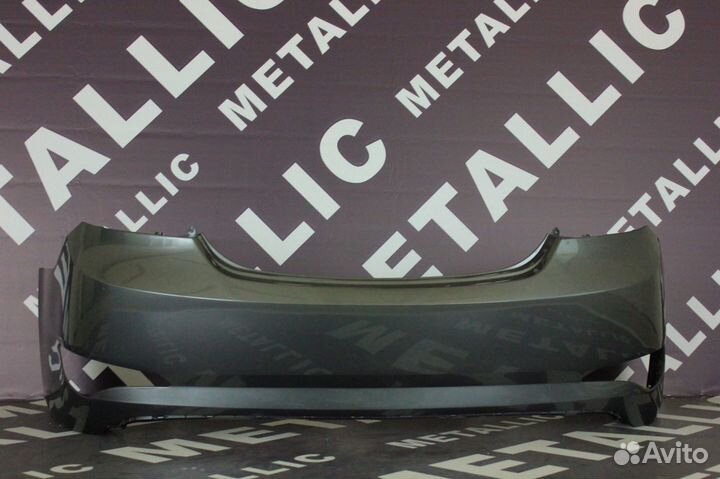 Бампер серый Hyundai Solaris 2014 г./ Россия