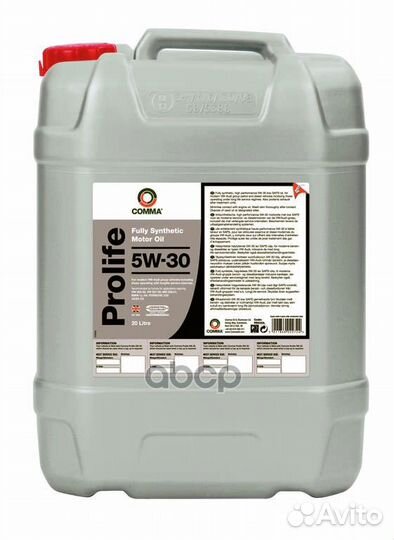 Comma 5W30 prolife (20L) масло мот. синт acea C3