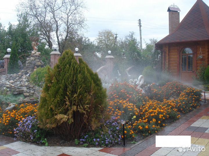 Автополив, Автоматический полив газона