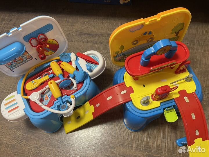 Развивающие игрушки трек набор доктора