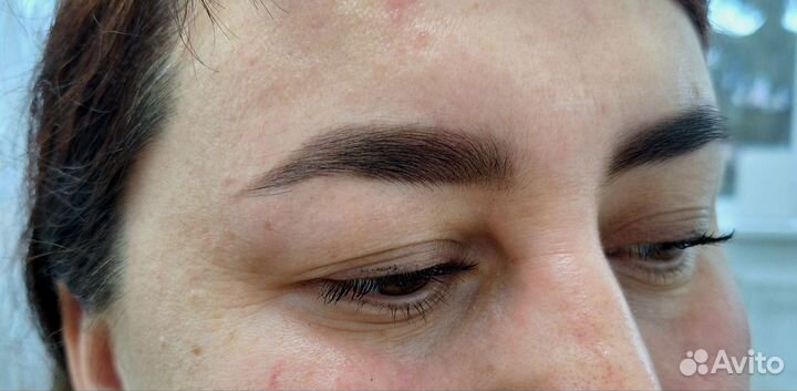 Окрашивание бровей хной и краской