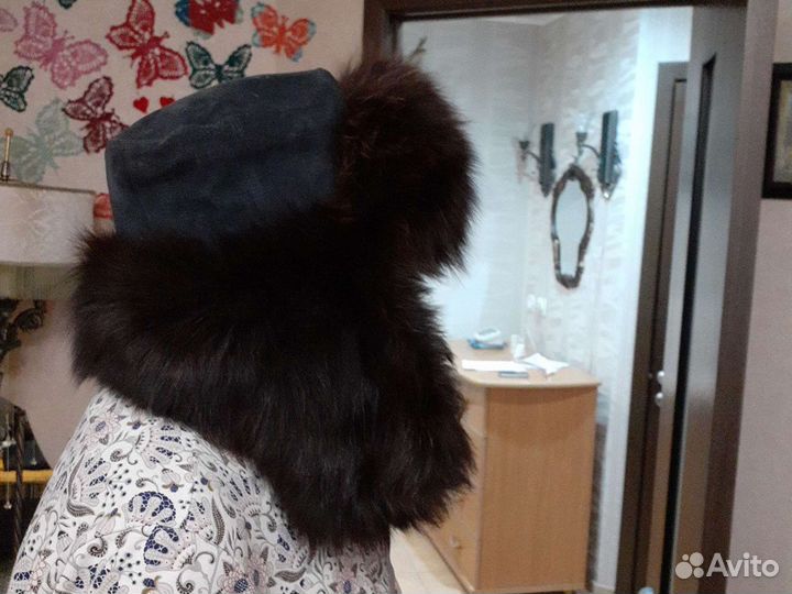 Шапка ушанка мужская