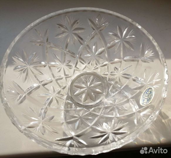 Ваза хрустальная bohemia